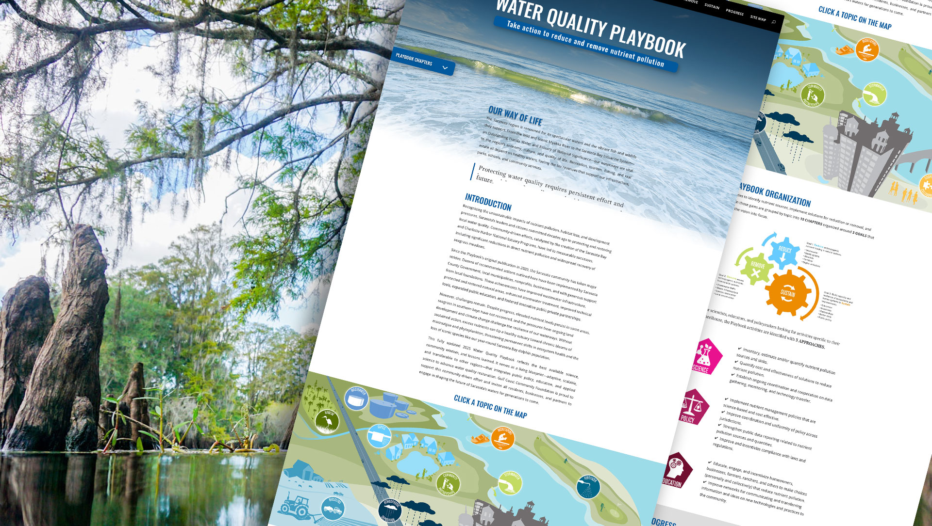 Gulf Coast Community Foundation Divi website showcase